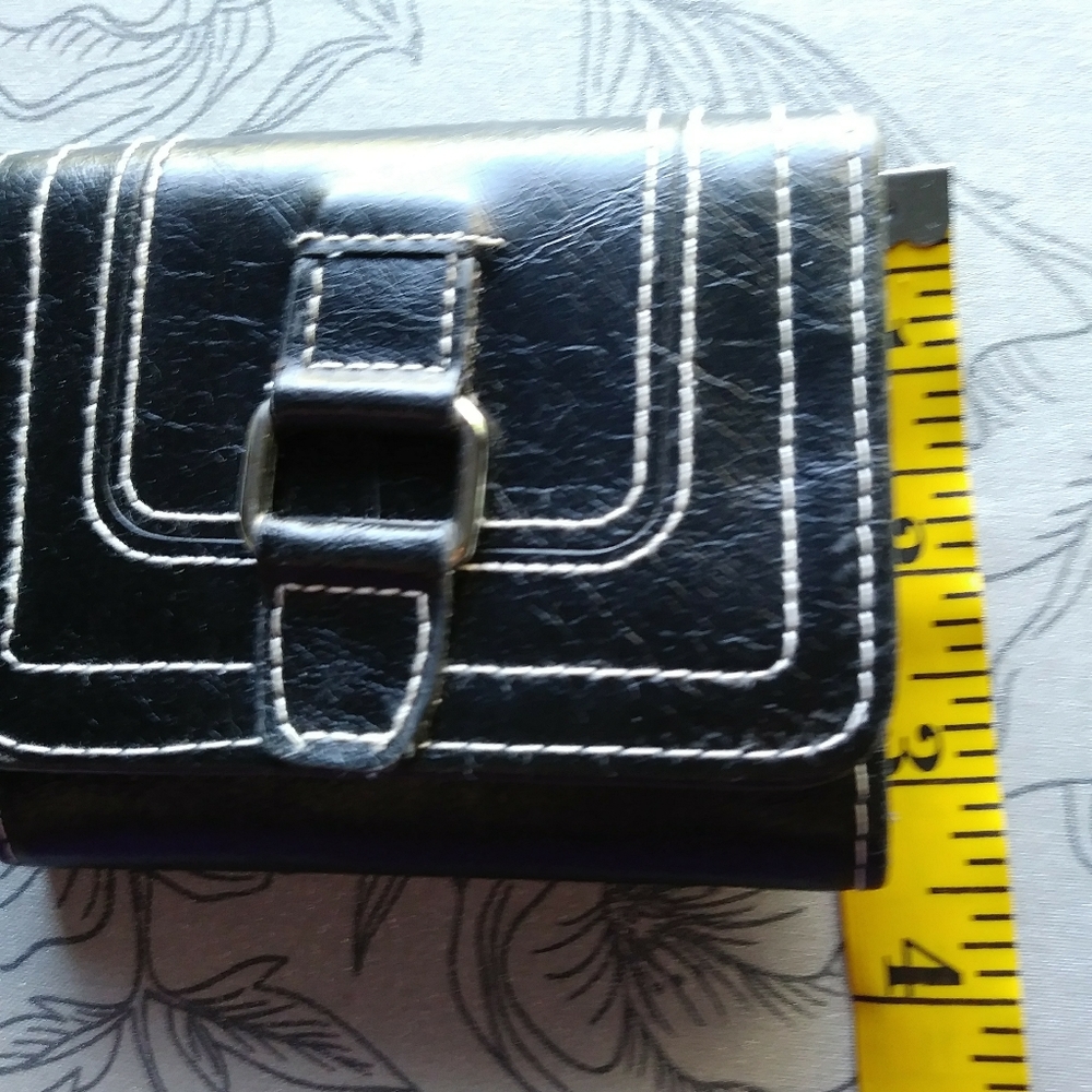 🛑LAST CHANCE🛑WHITE STAG Black Tri-fold Wallet - Picture 11 of 14